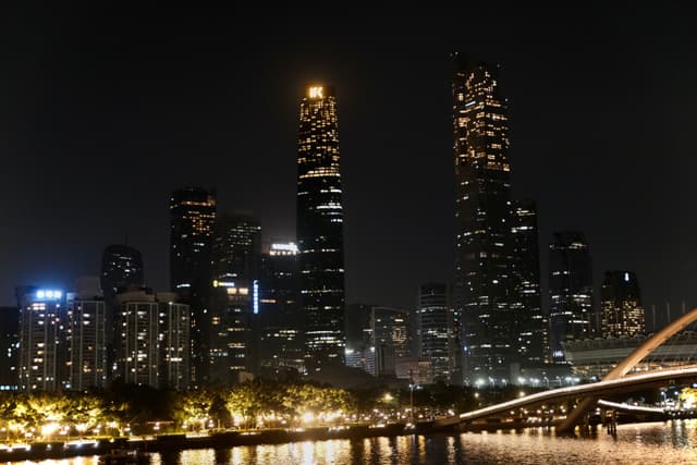 广州夏夜