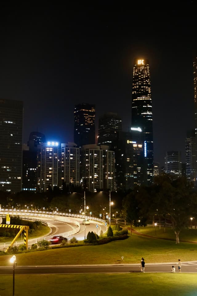 广州夏夜